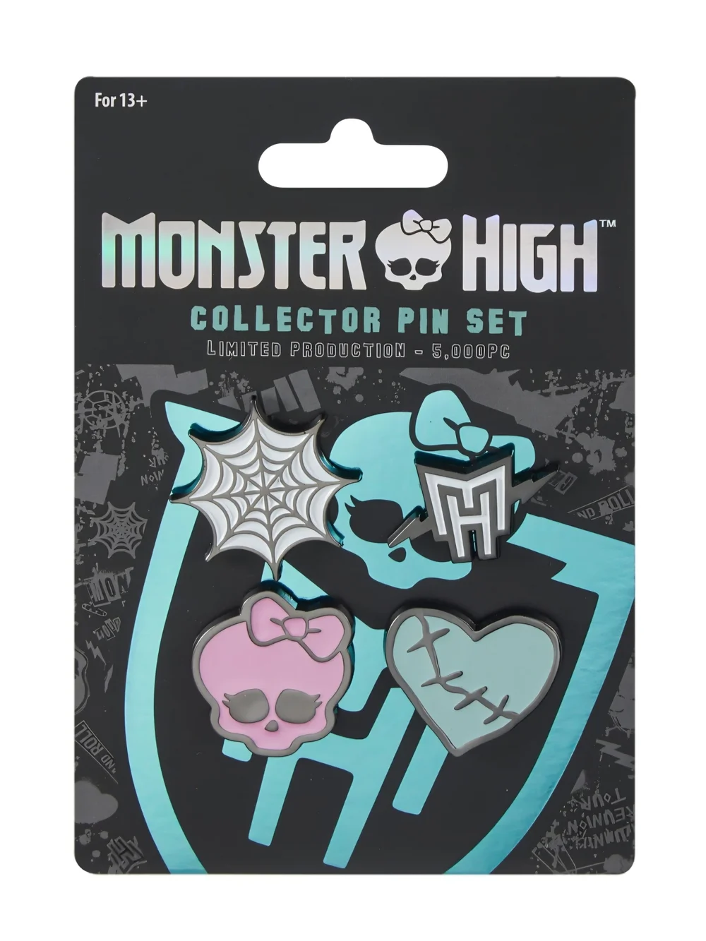 🧵♡Monster High Rock Tour Enamel Pin Set